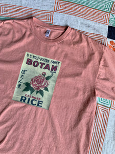 Botan Rice Salmon Pink Tee - XL