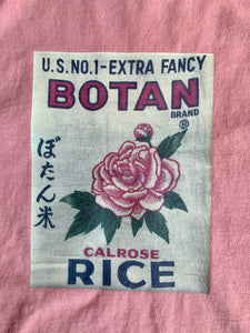 Botan Rice Salmon Pink Tee - XL