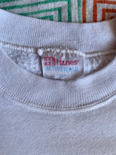 Load image into Gallery viewer, Botan Rice Vintage White Raglan Sweatshirt - M