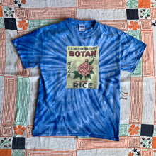 Load image into Gallery viewer, Botan Rice Vintage Blue Tie-Dye Tee - M