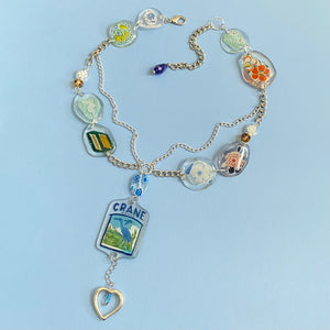 Shulian Nell Crane Necklace