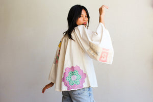 California Angel Antique Patchwork Blouse