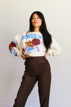 Load image into Gallery viewer, 1940s Brown Western Side Zip Trousers