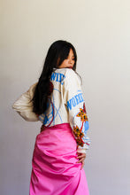 Load image into Gallery viewer, 1960s Hot Pink Satin Double Wrap Skirt