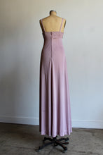 Load image into Gallery viewer, 1970s Mauve Pink Pleated Bust Maxi Sun Dress