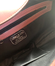 Load image into Gallery viewer, Y2K Salmon Pink Snakeskin Leather Handbag