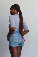 Load image into Gallery viewer, 1970s Levi&#39;s 501 Button Fly Denim Cutoff Shorts
