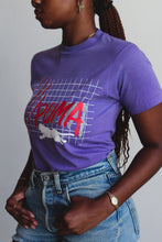 Load image into Gallery viewer, 1980s PUMA Purple Big Cat Tee