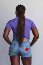 Load image into Gallery viewer, 1980s PUMA Purple Big Cat Tee