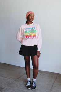1980s Paso Robles Pink Raglan Sweatshirt