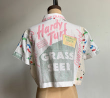 Load image into Gallery viewer, The Birds and the Bees Cropped Button-up