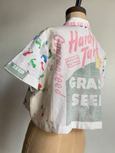 Load image into Gallery viewer, The Birds and the Bees Cropped Button-up