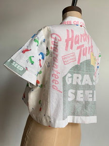 The Birds and the Bees Cropped Button-up