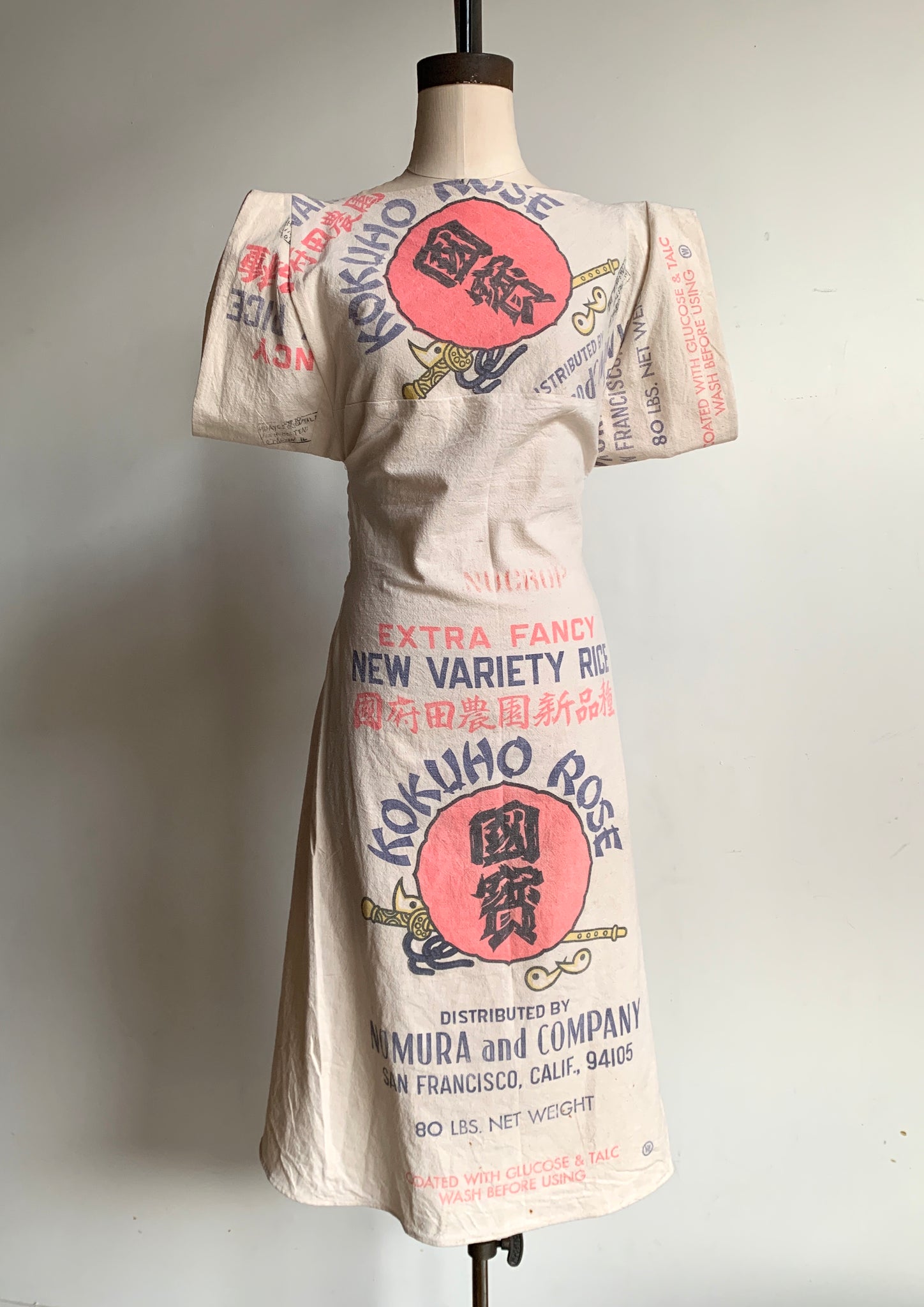 Kokuho Rose Rice Sack Dress – 3 Women Kokuho Rose Rice Sack Dress – 3 Women