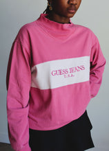 Load image into Gallery viewer, 1980s Mauve Pink GUESS by Georges Marciano LS Tee