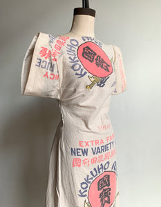 Kokuho Rose Rice Sack Dress