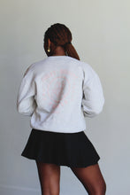 Load image into Gallery viewer, Flower of the Dragon Vintage Light Heather Grey Sweatshirt