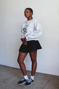 Flower of the Dragon Vintage Light Heather Grey Sweatshirt
