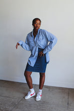 Load image into Gallery viewer, 1970s Levi&#39;s Blue Striped Button Down Shirt