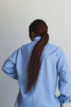 Load image into Gallery viewer, 1970s Levi&#39;s Blue Striped Button Down Shirt