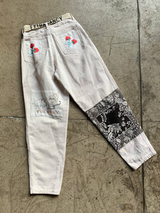Extra Fancy Patchwork Jeans