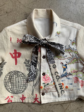 Load image into Gallery viewer, Japanese Garden Rice Sack Crop Top