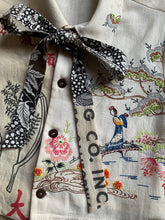 Load image into Gallery viewer, Japanese Garden Rice Sack Crop Top