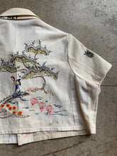 Load image into Gallery viewer, Japanese Garden Rice Sack Crop Top
