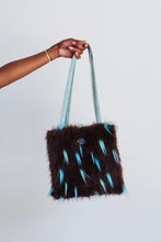 Load image into Gallery viewer, Y2K Felted Wool Furry Tote Purse