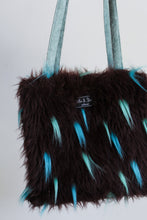 Load image into Gallery viewer, Y2K Felted Wool Furry Tote Purse