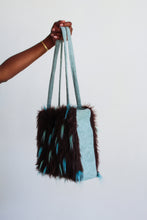 Load image into Gallery viewer, Y2K Felted Wool Furry Tote Purse