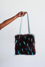 Load image into Gallery viewer, Y2K Felted Wool Furry Tote Purse