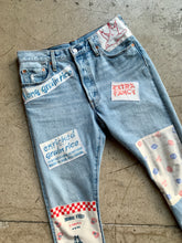 Load image into Gallery viewer, Queen&#39;s Pride Patchwork Levi&#39;s 501