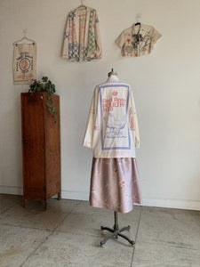 Red Rose Feed Sack Jacket