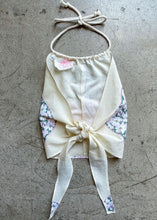 Load image into Gallery viewer, Pink Floral Hankie Halter Top XL