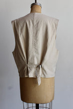 Load image into Gallery viewer, 90s Reversible Linen Vest
