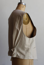 Load image into Gallery viewer, 90s Reversible Linen Vest