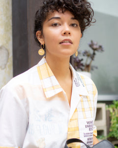 AA Plaid Color Block Shirt