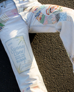 Sunny Patchwork Levi's 501
