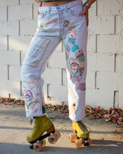 Load image into Gallery viewer, Sunny Patchwork Levi&#39;s 501