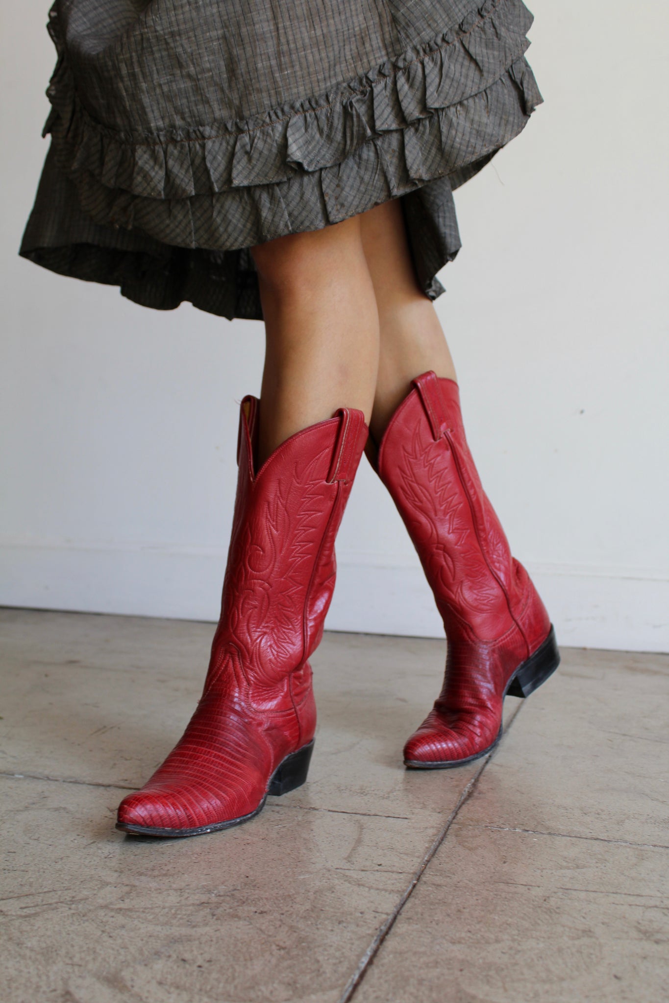 Tony lama red boots sale