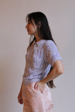 Load image into Gallery viewer, 1980s Periwinkle Space Dye Nubby Knit Sweater