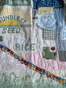 Field of Rice Collage Halter
