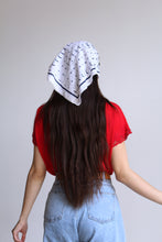 Load image into Gallery viewer, Calvin Klein Cascading Logo Cotton Scarf