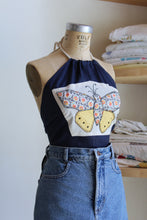 Load image into Gallery viewer, Spread Your Wings Halter Top Blue