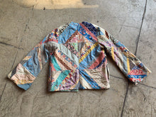 Load image into Gallery viewer, Reversible Patchwork Quilt Jacket