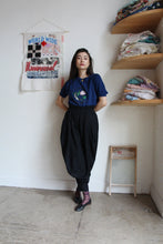 Load image into Gallery viewer, Flower of the Dragon Vintage Blue Short Sleeve Raglan Sweatshirt