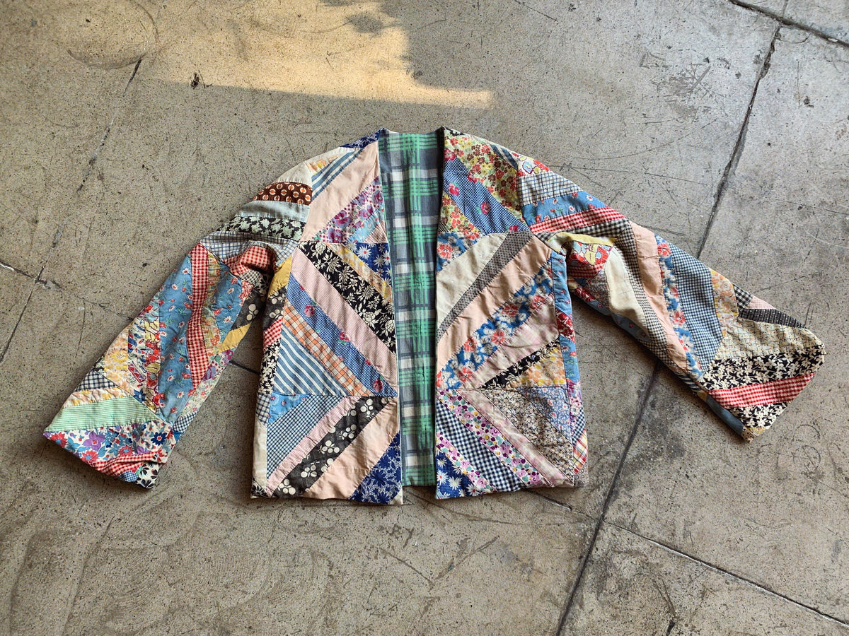 Reversible Patchwork Quilt Jacket – 3 Women