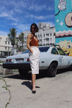 Load image into Gallery viewer, 1970s White Corduroy Skirt