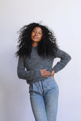 1990s Marbled Mohair Sweater
